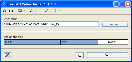 Free DVD Video Burner - Screenshot #9