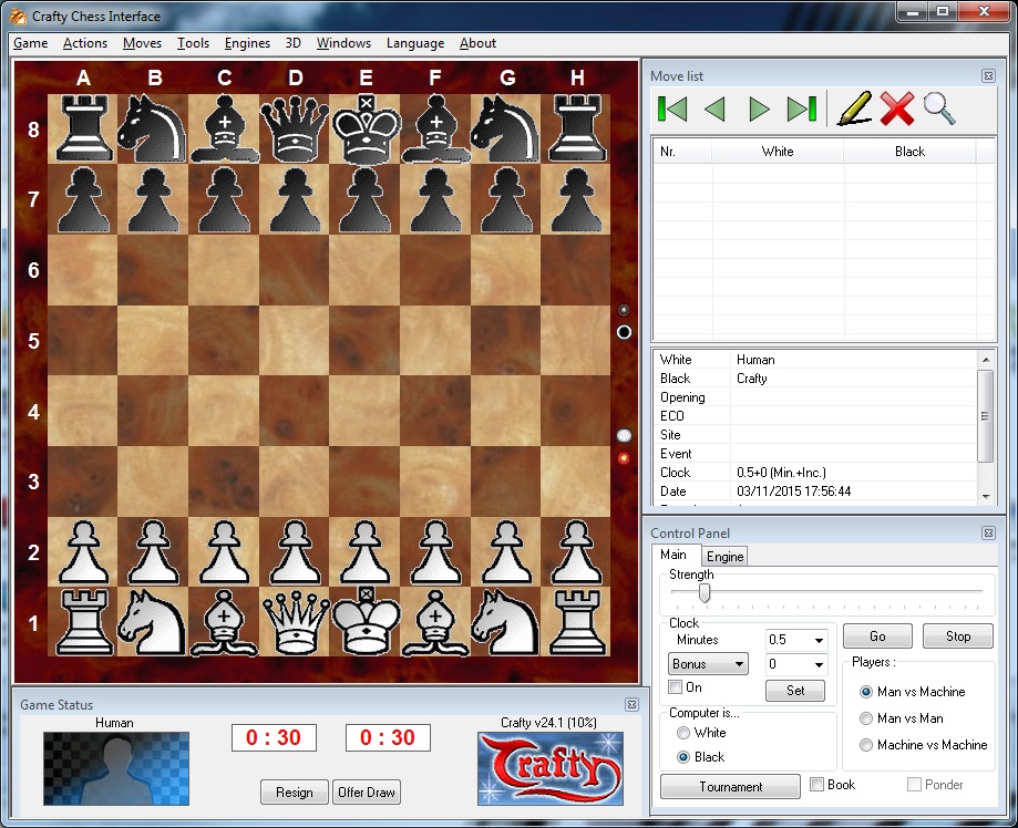 Crafty Chess Interface download for free SoftDeluxe
