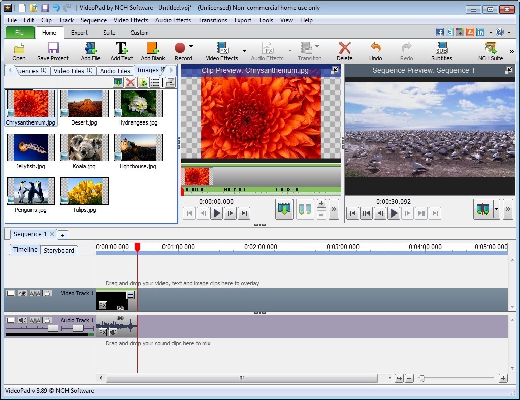 videopad video editor version