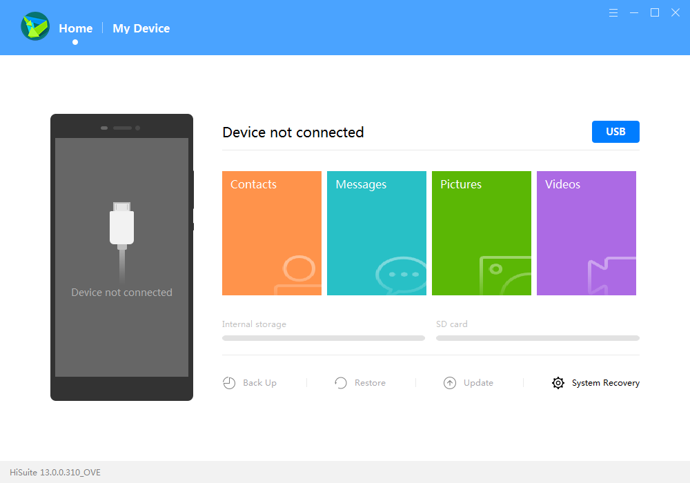 HiSuite - Screenshot #1