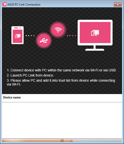 asus pc link download for android