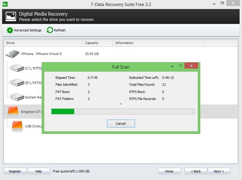 7-Data Recovery Suite - Screenshot #15