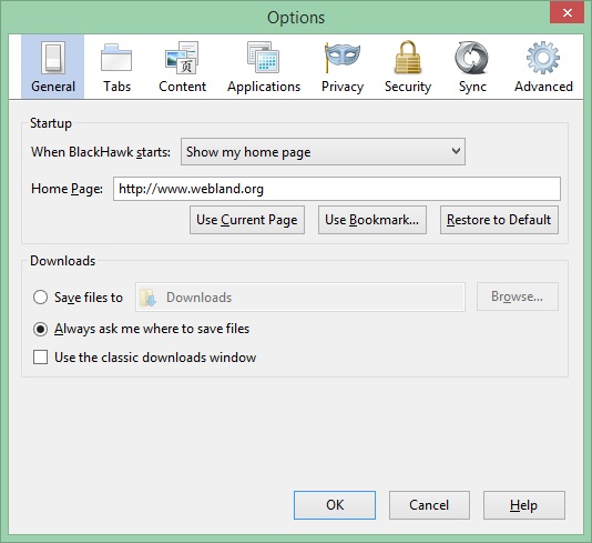 BlackHawk Web Browser - Screenshot #3
