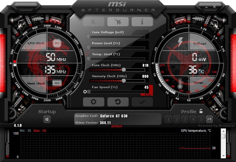 MSI Afterburner - Screenshot #8