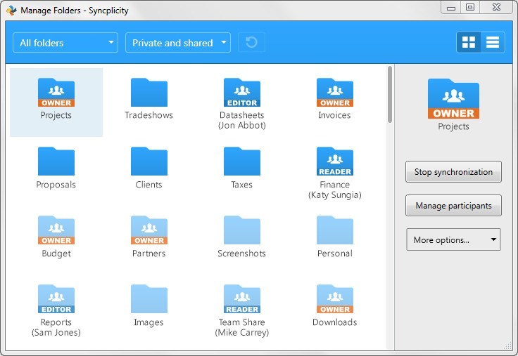 Syncplicity - Screenshot #12