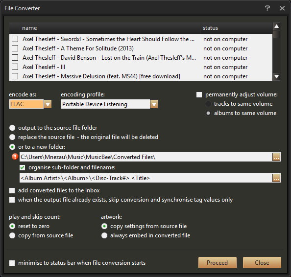 MusicBee - Screenshot #2