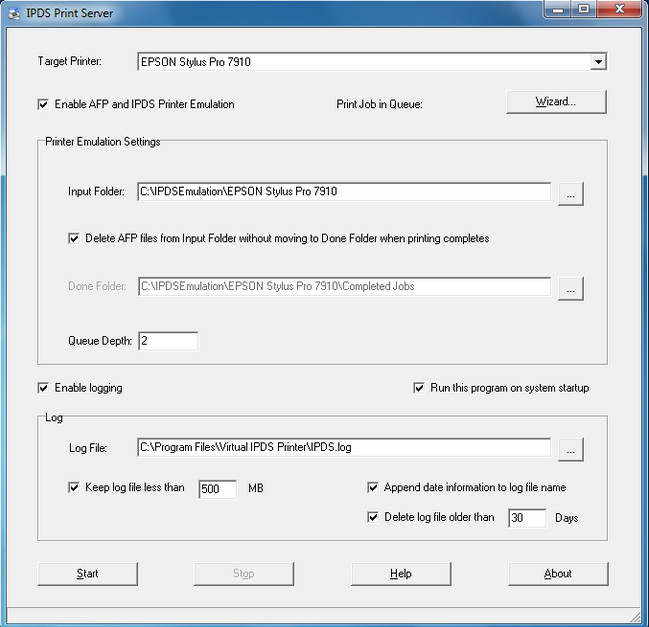 IPDS Print Server latest version Get best Windows software
