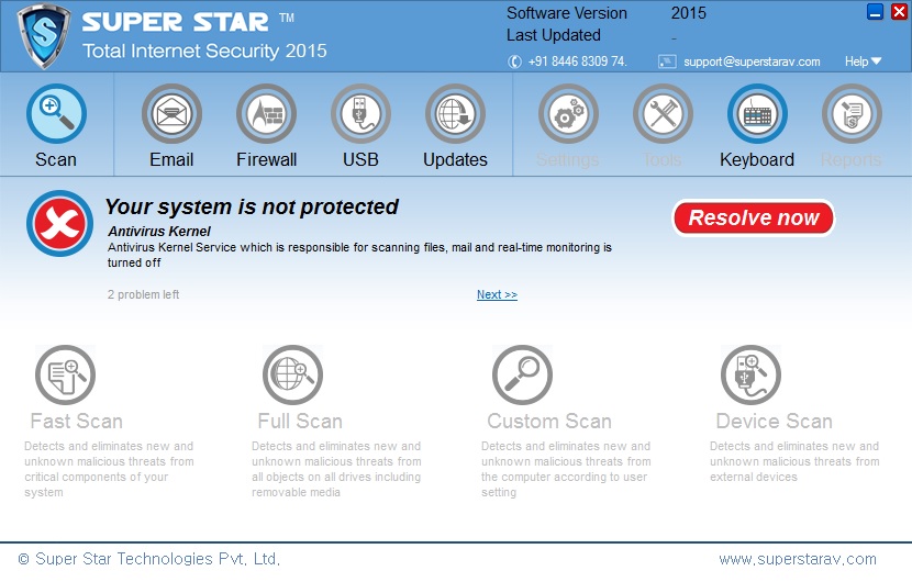 Super Star Total Security latest version Get best Windows