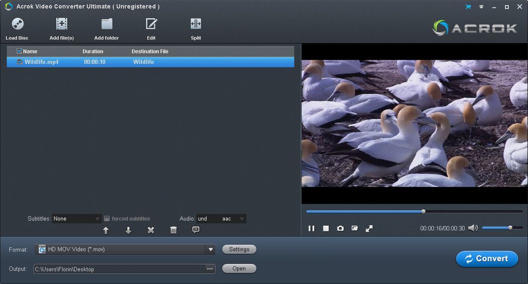 acrok video converter ultimate update