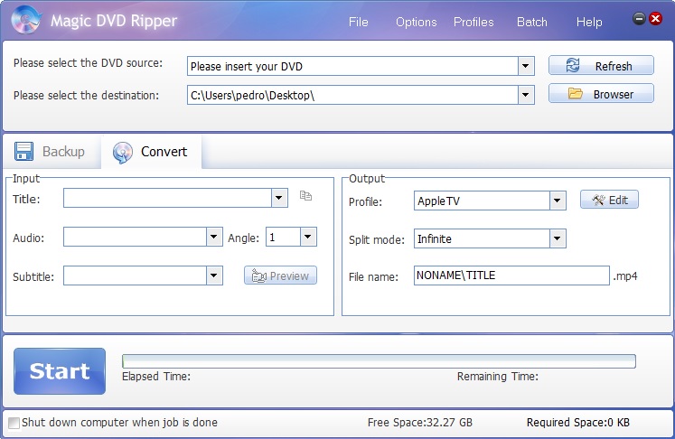 Magic DVD Ripper - Screenshot #5