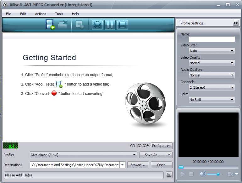 Xilisoft AVI MPEG Converter - Screenshot #14