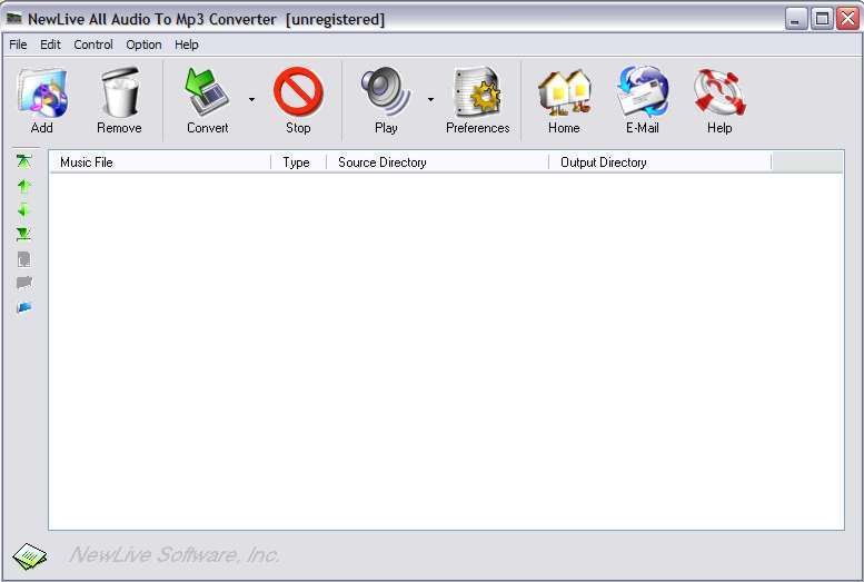 NewLive All Audio To Mp3 Converter - Screenshot #3