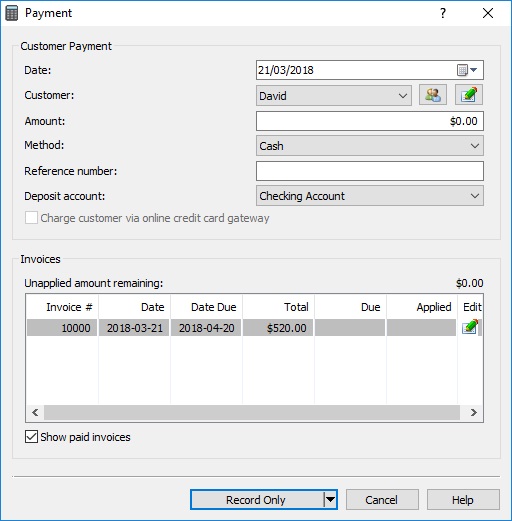 Express Accounts - Screenshot #4