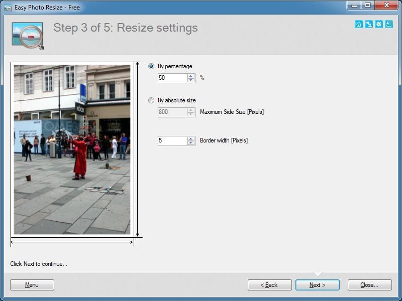 Easy Photo Resize - Screenshot #2