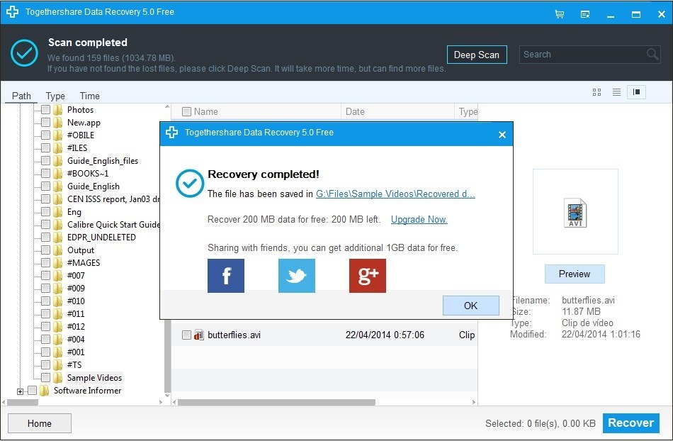 instal TogetherShare Data Recovery Pro 7.4