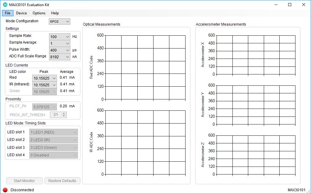 MAX30101 EV Kit Software download for free SoftDeluxe
