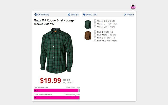 Whiskey Militia Countdown Timer - Screenshot #1