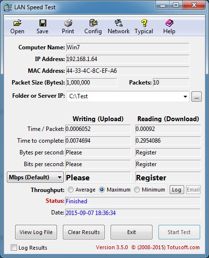 LAN Speed Test - Screenshot #9