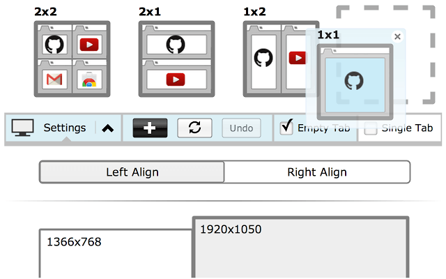 Tab Resize split screen layouts - Screenshot #3