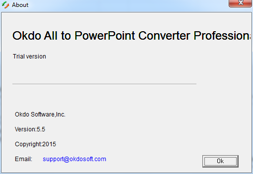 Okdo All to PowerPoint Converter Professional - Screenshot #2