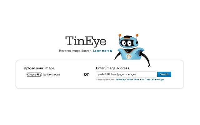 TinEye Reverse Image Search old version - Screenshot #2