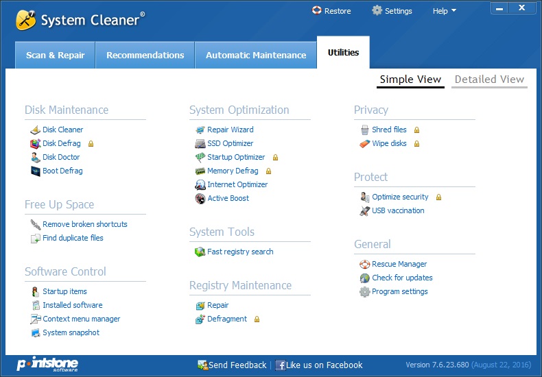 System Cleaner - Screenshot #3
