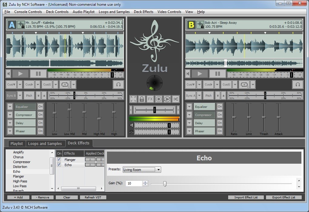 Zulu DJ Software download for free SoftDeluxe
