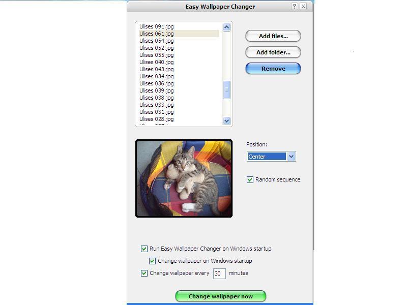 Easy Wallpaper Changer - Screenshot #3