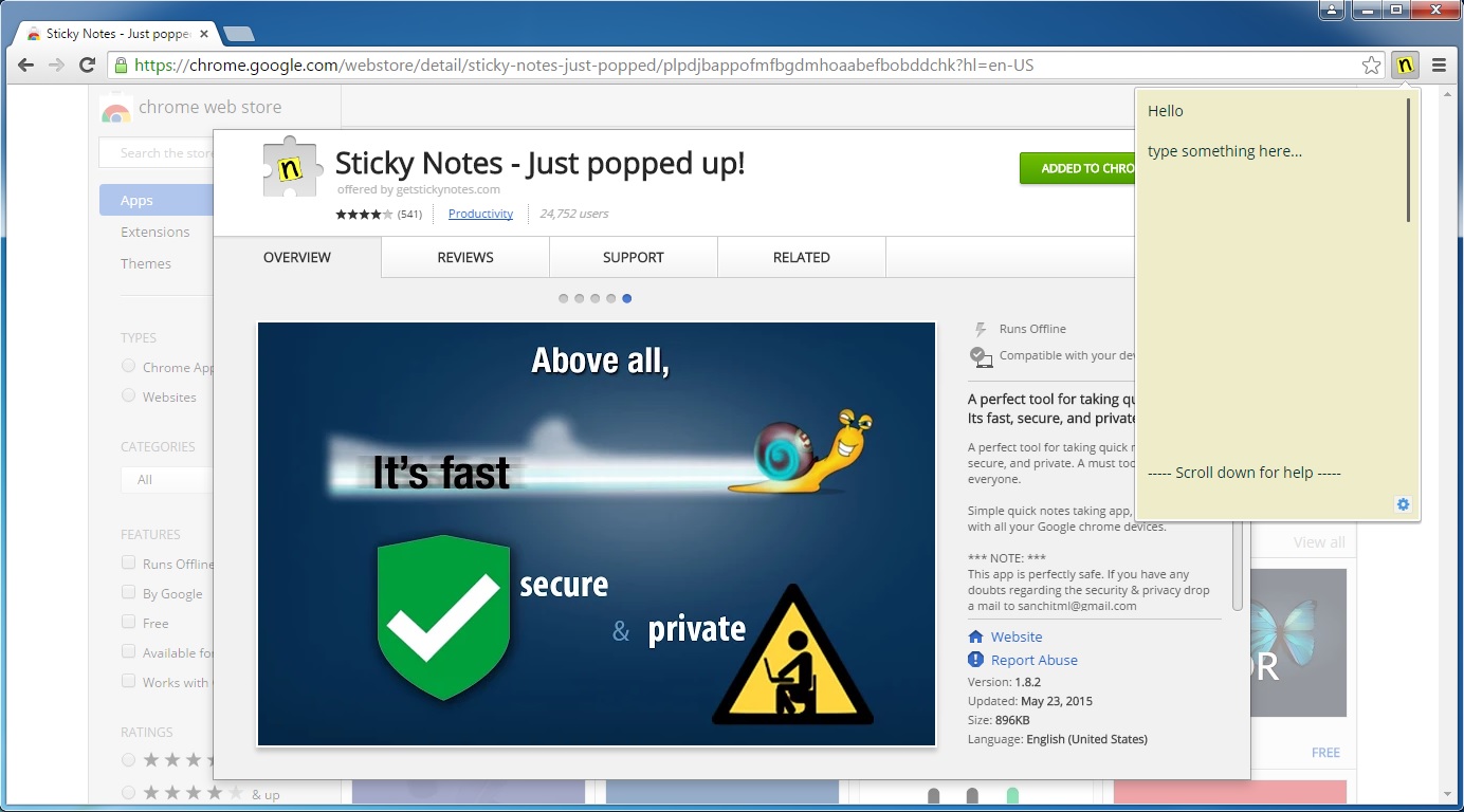 Sticky Notes - Just popped up! - Screenshot #10