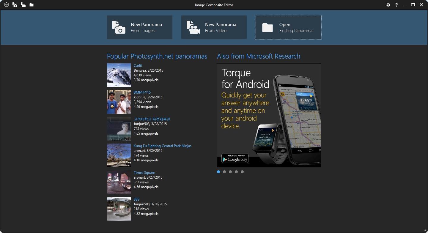 Image Composite Editor - Screenshot #6