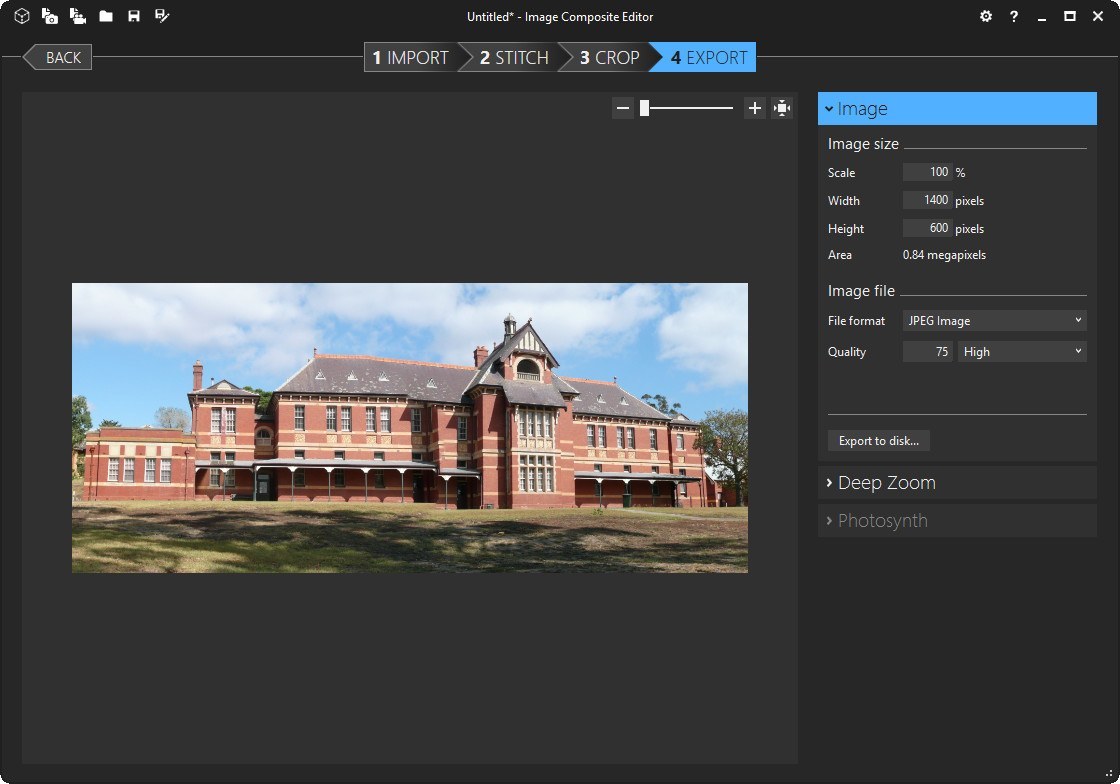 Image Composite Editor - Screenshot #2