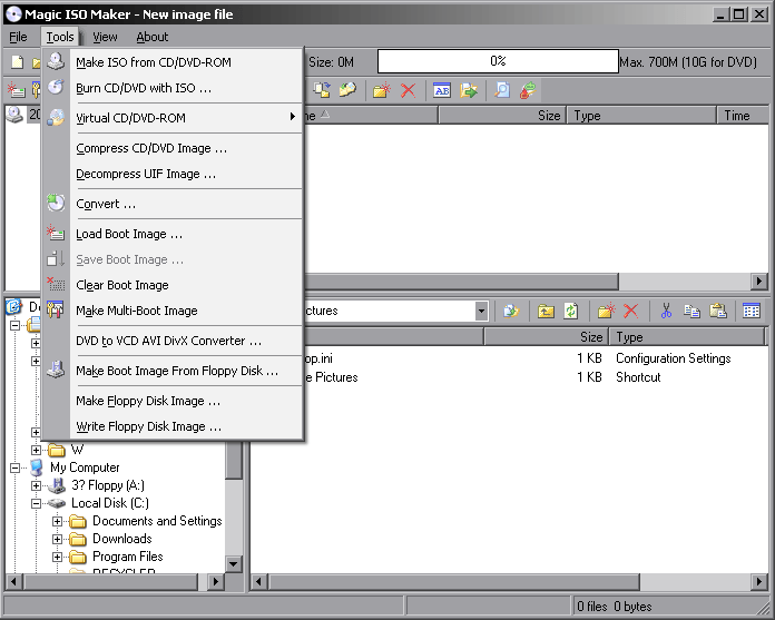 Magic ISO Maker - Screenshot #5