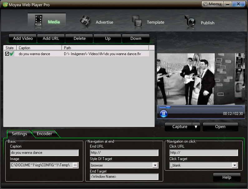 Moyea Web Player Pro - Screenshot #5