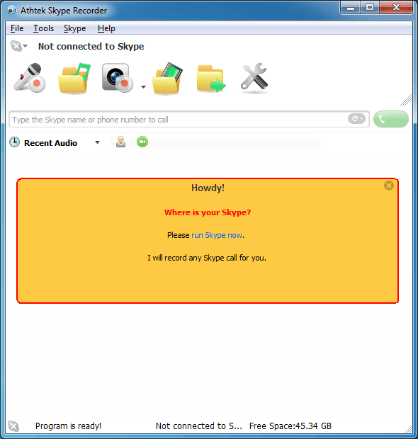 Athtek Skype Recorder - Screenshot #12