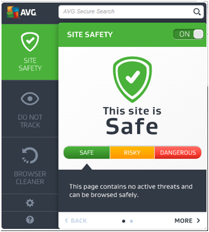 AVG Web TuneUp - Screenshot #1