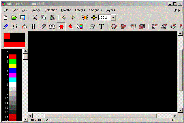 mtPaint - Screenshot #6
