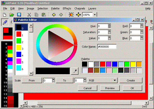 mtPaint - Screenshot #5
