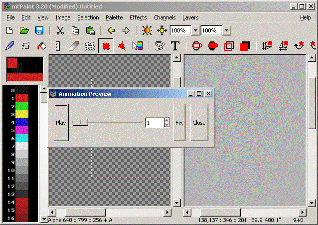 mtPaint - Screenshot #4