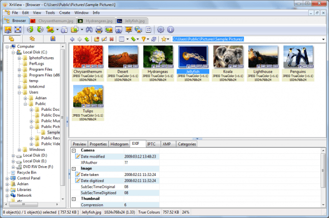 XnViewMP 1.5.2 free download