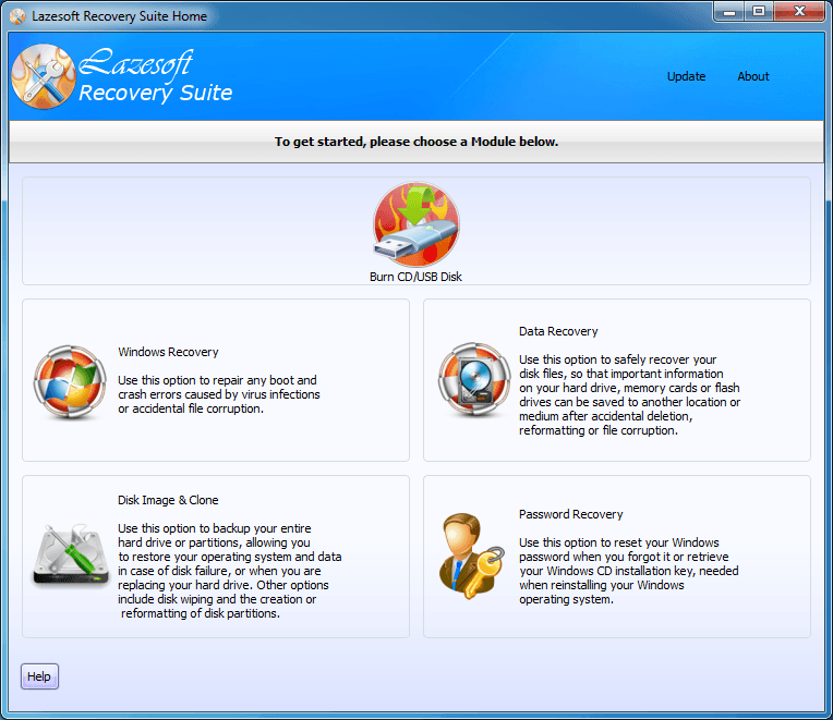 Lazesoft Recovery Suite Home Edition - Screenshot #13