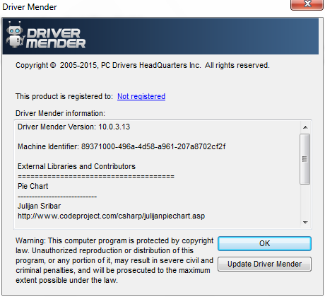 Driver Mender - Screenshot #1