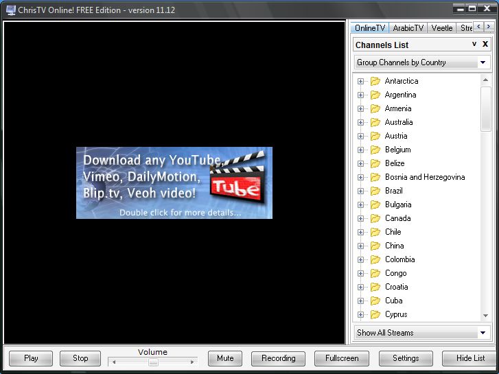 ChrisTV Online! FREE Edition - Screenshot #4