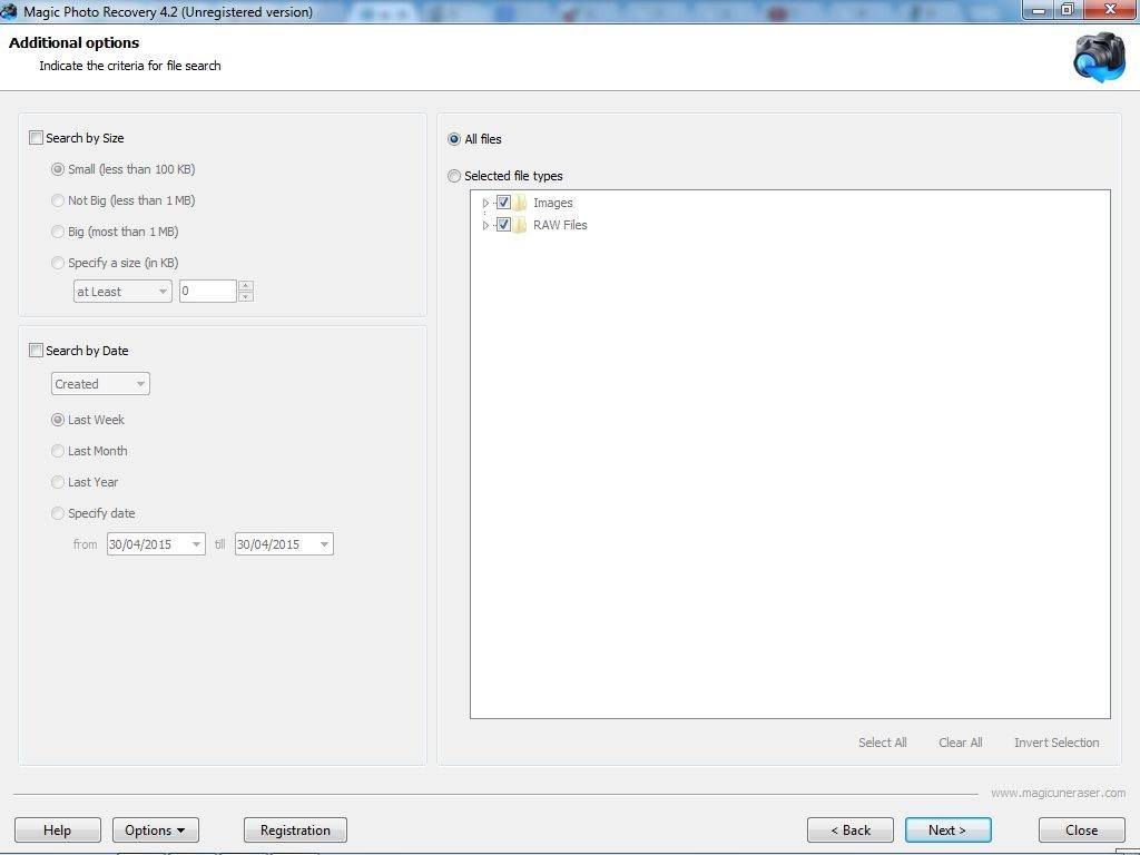 Magic Photo Recovery - Screenshot #8