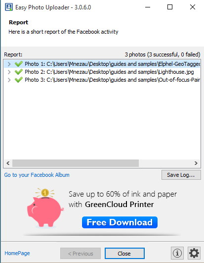Easy Photo Uploader - Screenshot #2
