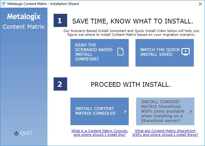 Metalogix Content Matrix latest version - Get best Windows software