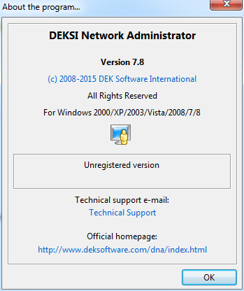 DEKSI Network Administrator - Screenshot #2
