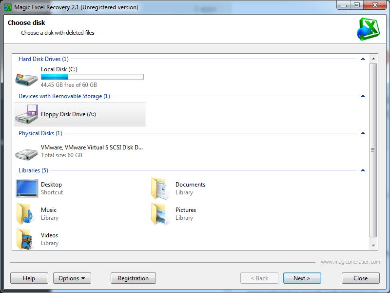 Magic Excel Recovery 4.6 download the new version for windows