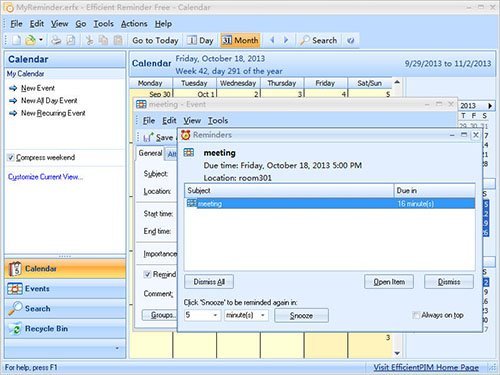 Efficient Reminder Free - Screenshot #2