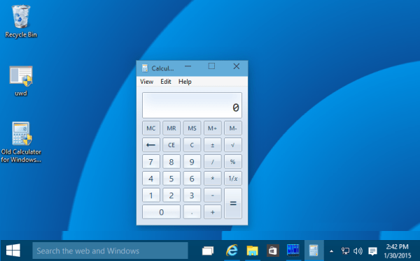 Old Calculator for Windows - Screenshot #6