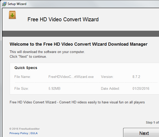 Free HD Video Convert Wizard latest version - Get best Windows software